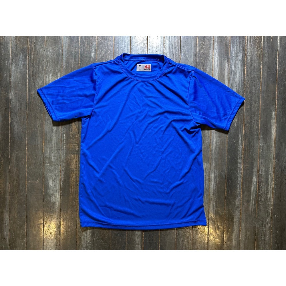A4 Youth Cooling Performance T-Shirt Royal Blue Kids